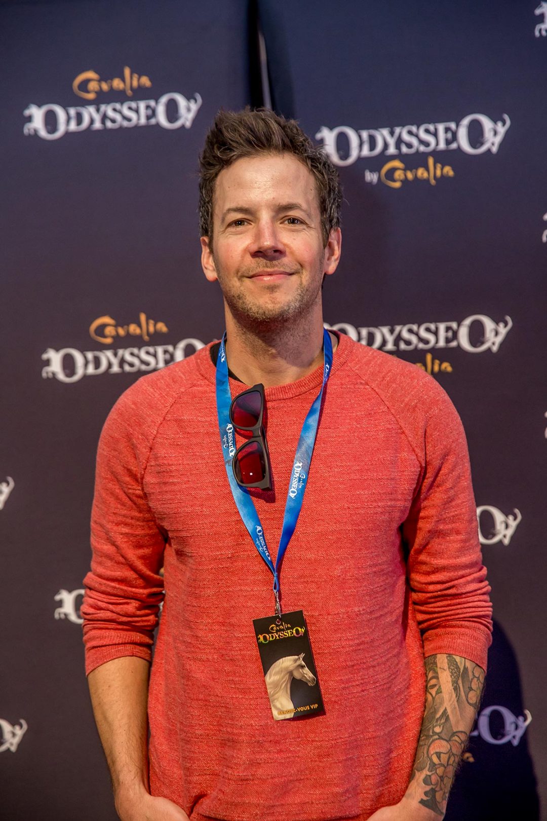 12 - Simple Plan Lead Singer Pierre Bouvier attending Cavalia Odysseo ...