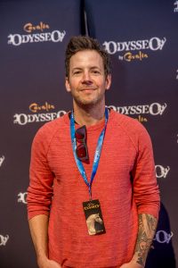 Simple Plan's Pierre Bouvier at Odysseo premiere in Camarillo