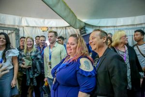 Keith Coogan and wife at Odysseo premiere in Camarillo