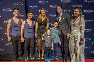 Annie Wersching and family at Odysseo premiere in Camarillo