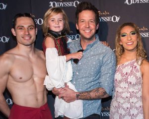 Pierre Bouvier at Odysseo premiere in Irvine